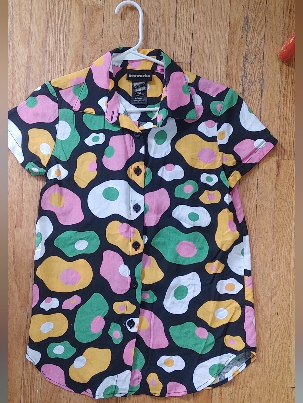Nooworks Egg Print Button-Up